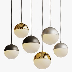 Pendant lamp odeon light pinga