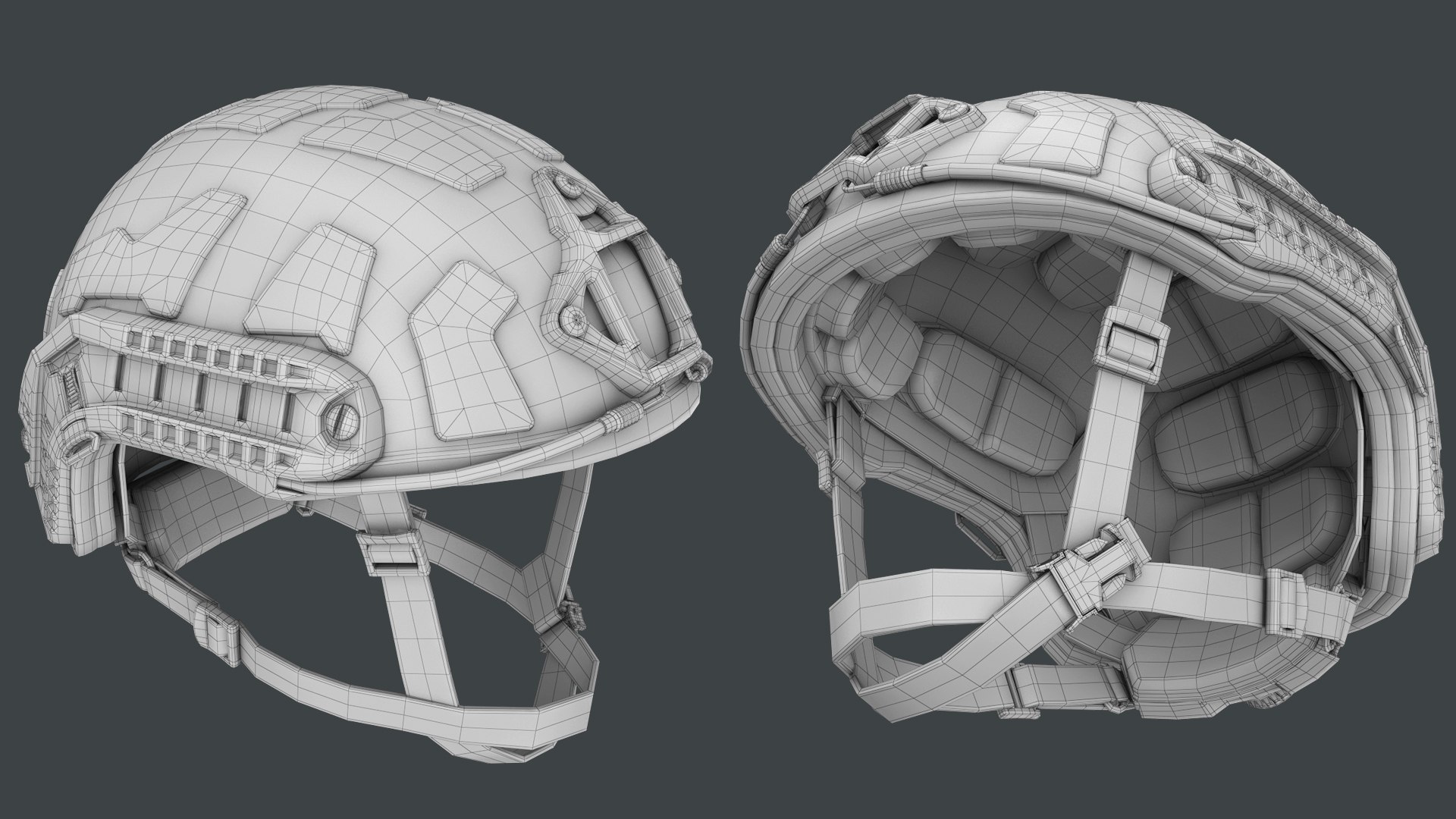 Tactical Ballistic Helmet No Materials 3D model https://p.turbosquid.com/ts-thumb/yY/Z9rTKS/OY/fr5/jpg/1628933426/1920x1080/fit_q87/335a2d04f903fbf8ddf663d640aa786378c25191/fr5.jpg