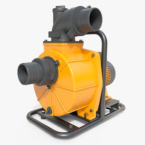 Electric Water Transfer Pump 3D