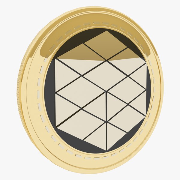 3D model Fidelium Cryptocurrency Gold Coin