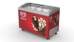 Ice cream Display Fridge 03