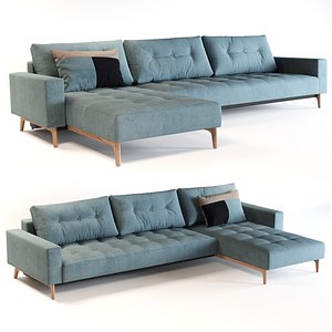 bed lounger 3D model