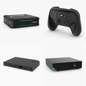 steam console accessory pack 3d model