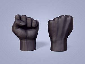 3D Hand - Fist Figurine