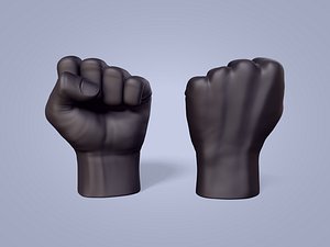 Hand Fist - LowPoly