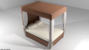 3d bed model