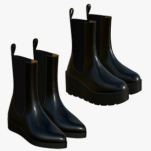 Realistic Leather Boots V5