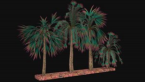 Alien trees R1 3D model