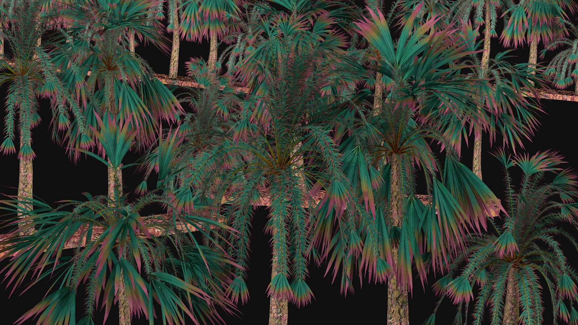 Alien Trees R1 3D Model - TurboSquid 2394793