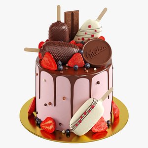 Chocolate Milka Cake