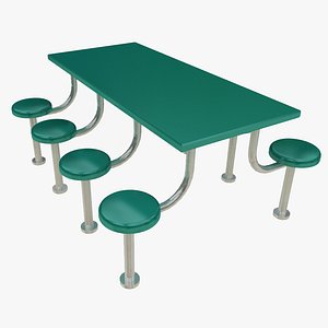 table prison 3D model