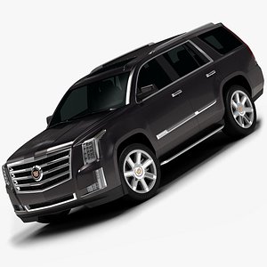 2015 cadillac escalade interior 3d 3ds