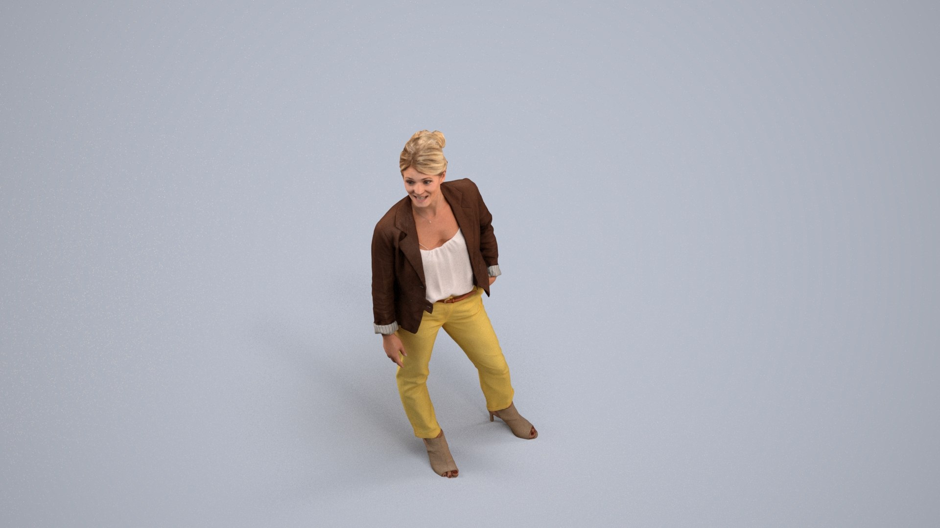 3D 00462Krysten003 - Adult Caucasian woman waiting in office wearing transitional seasonal business att https://p.turbosquid.com/ts-thumb/yY/sGcPJx/Dk/00462_krysten003_state2_frame_0005/jpg/1773166455/1920x1080/fit_q87/aeed5b5bc48b8363e67ac0cebdab5ef2af5d59c6/00462_krysten003_state2_frame_0005.jpg