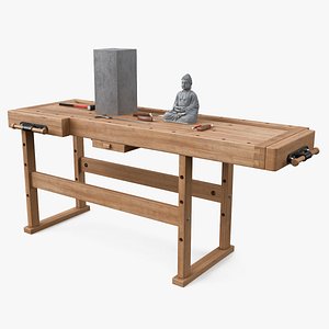 Sculptor Workshop 3D model