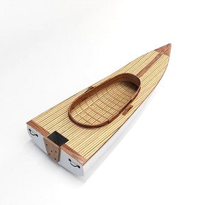 Vintage Duck Boat model