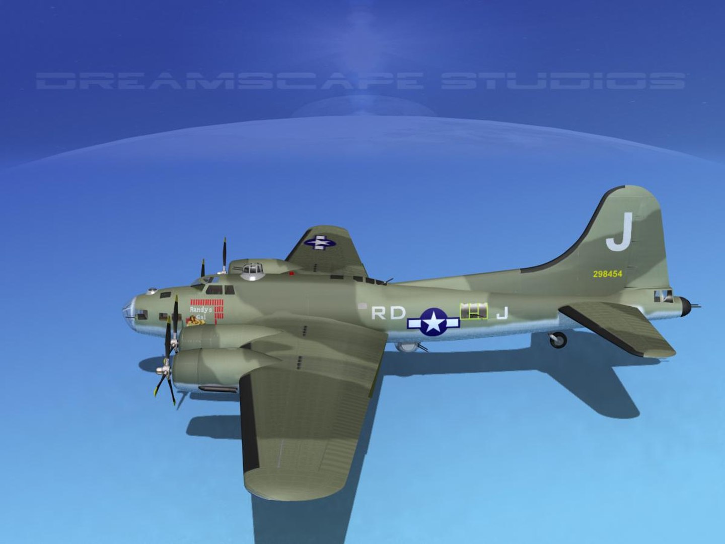 3ds B-17 Boeing Flying Fortress