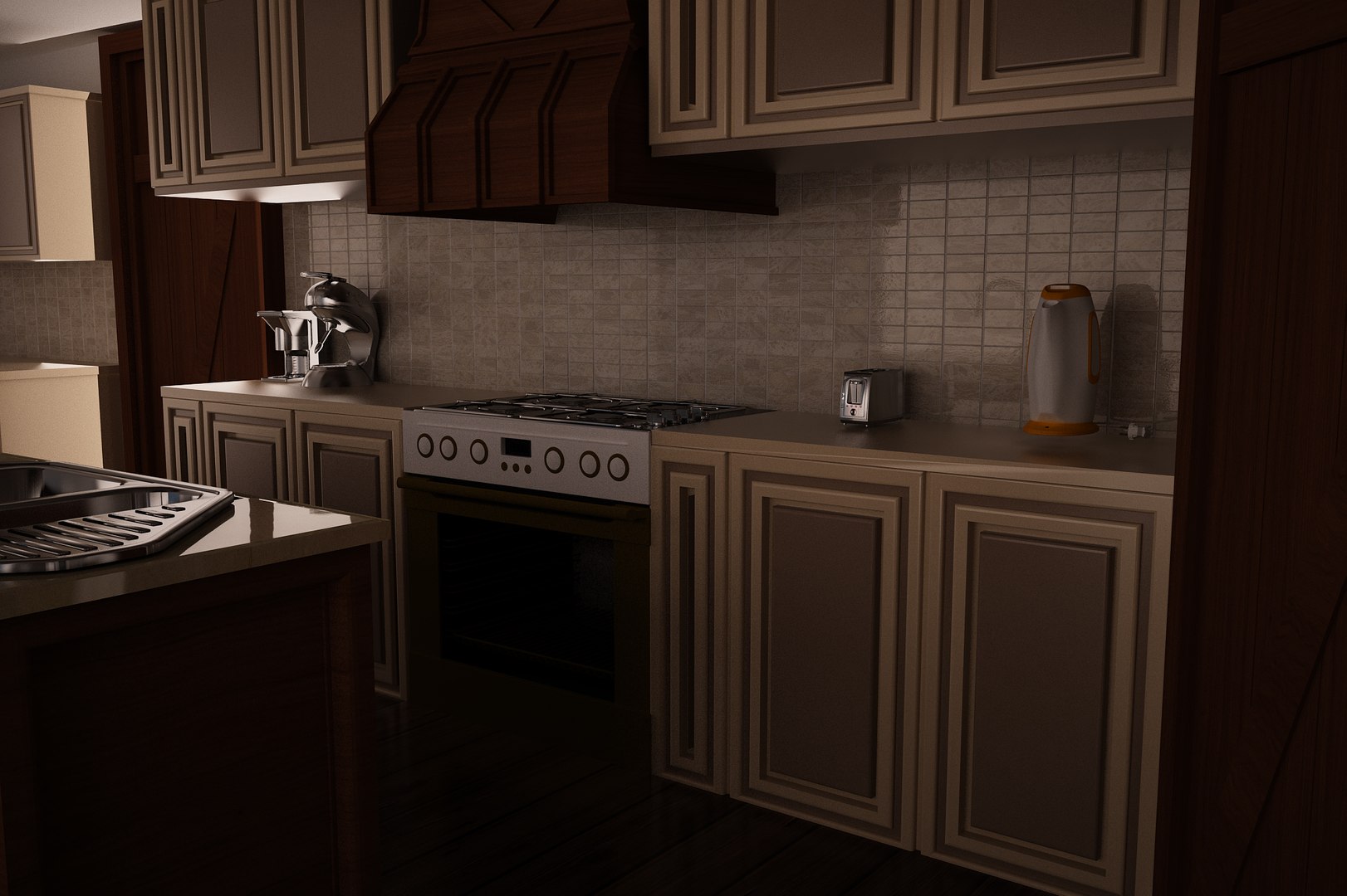 Kitchen Scene Model