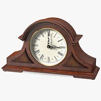Antique Mantel Clock Brown