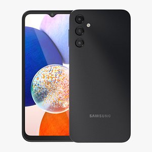 Samsung Galaxy A14 Black 3D model