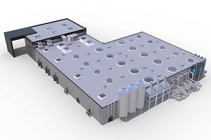 3d model building industrial
