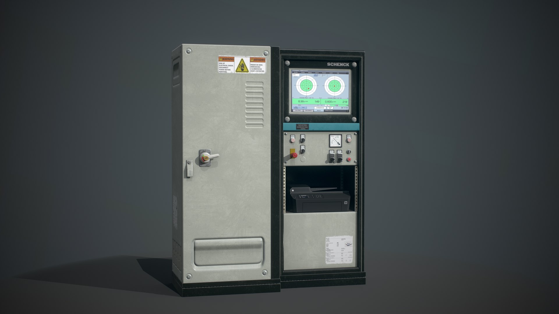 3D Control Panel Model - TurboSquid 2139634