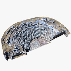 Roman Theatre Ruins Scan