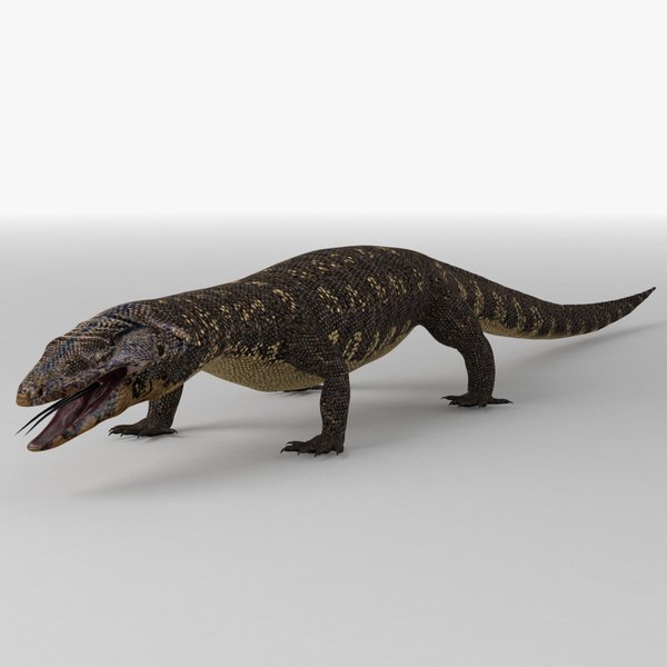 オオトカゲ3Dモデル - TurboSquid 1745786