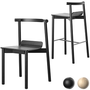 3D Wox Dining and Bar Stool