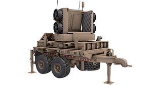 Sentinel A4 Air Defense Radar 3D model
