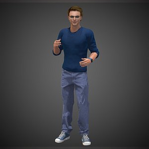 character 3D model