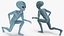 Space Alien with UFO Rigged Collection for Modo