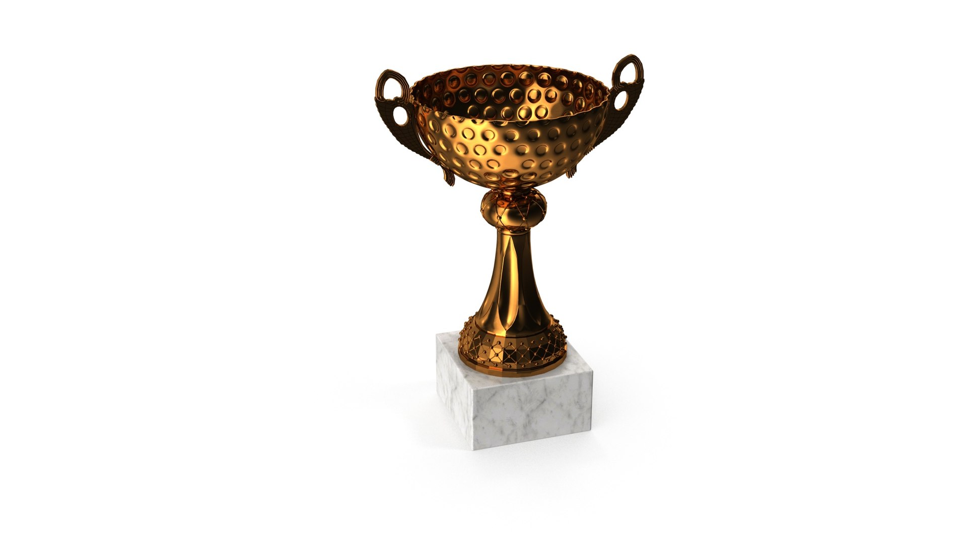 Golf ball vase cup 3D model TurboSquid 1786908