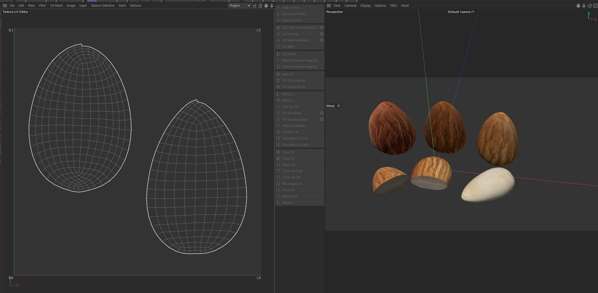 3D Almond Cashew and Pecan Nut model https://p.turbosquid.com/ts-thumb/yZ/QRfjwg/2Z/uv/jpg/1747141878/1920x1080/fit_q87/176418f9241c386e449bb35b56b0d5980f8facec/uv.jpg