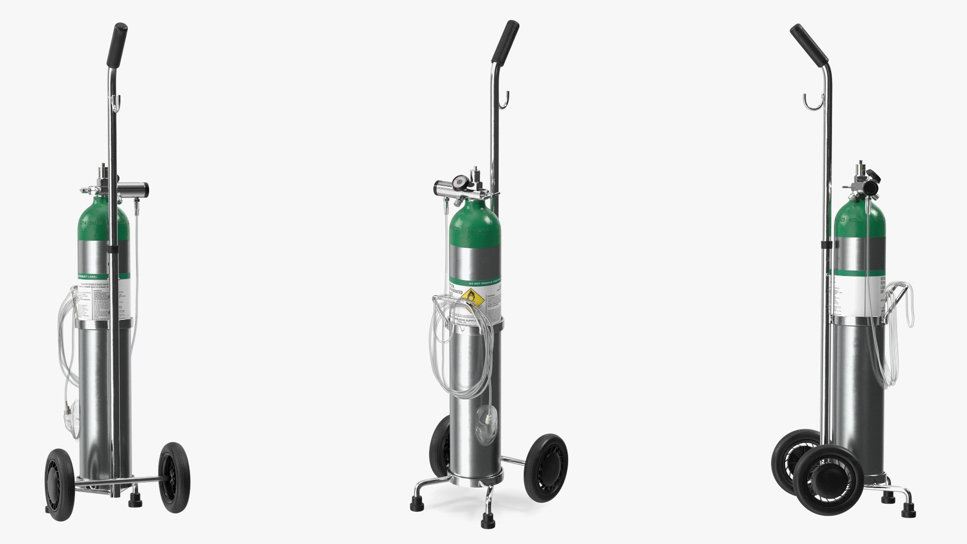 Personal Oxygen Tank Holder 3D Model TurboSquid 2148962