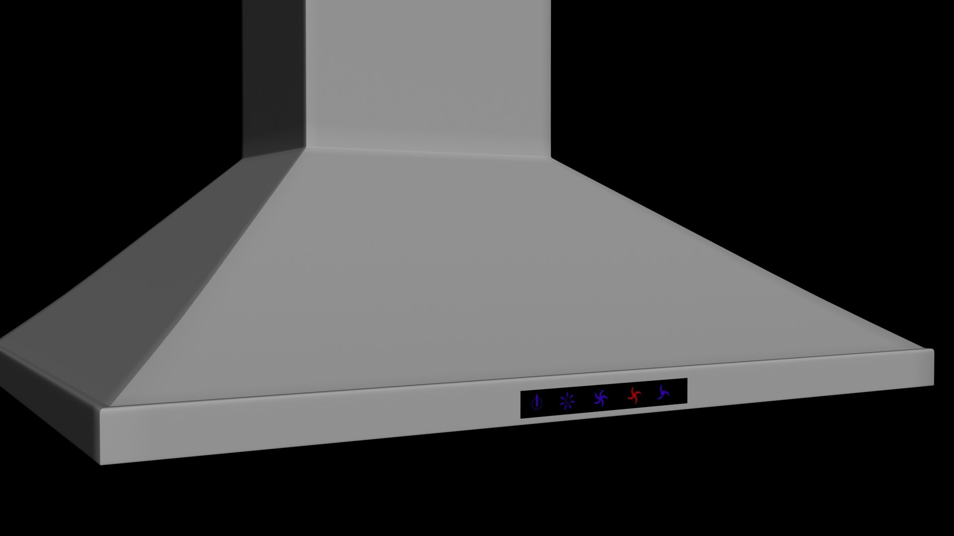 3D kitchen exhaust model - TurboSquid 1242824