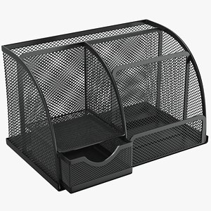 Empty Wired Office Organizer