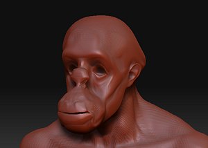 Macaco desenho animado Modelo 3D $100 - .ma .obj - Free3D