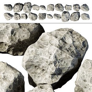 Stone decor n239 3D model