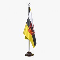 Brunei Flag Stand