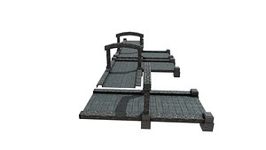 River Crossing Path 3D model