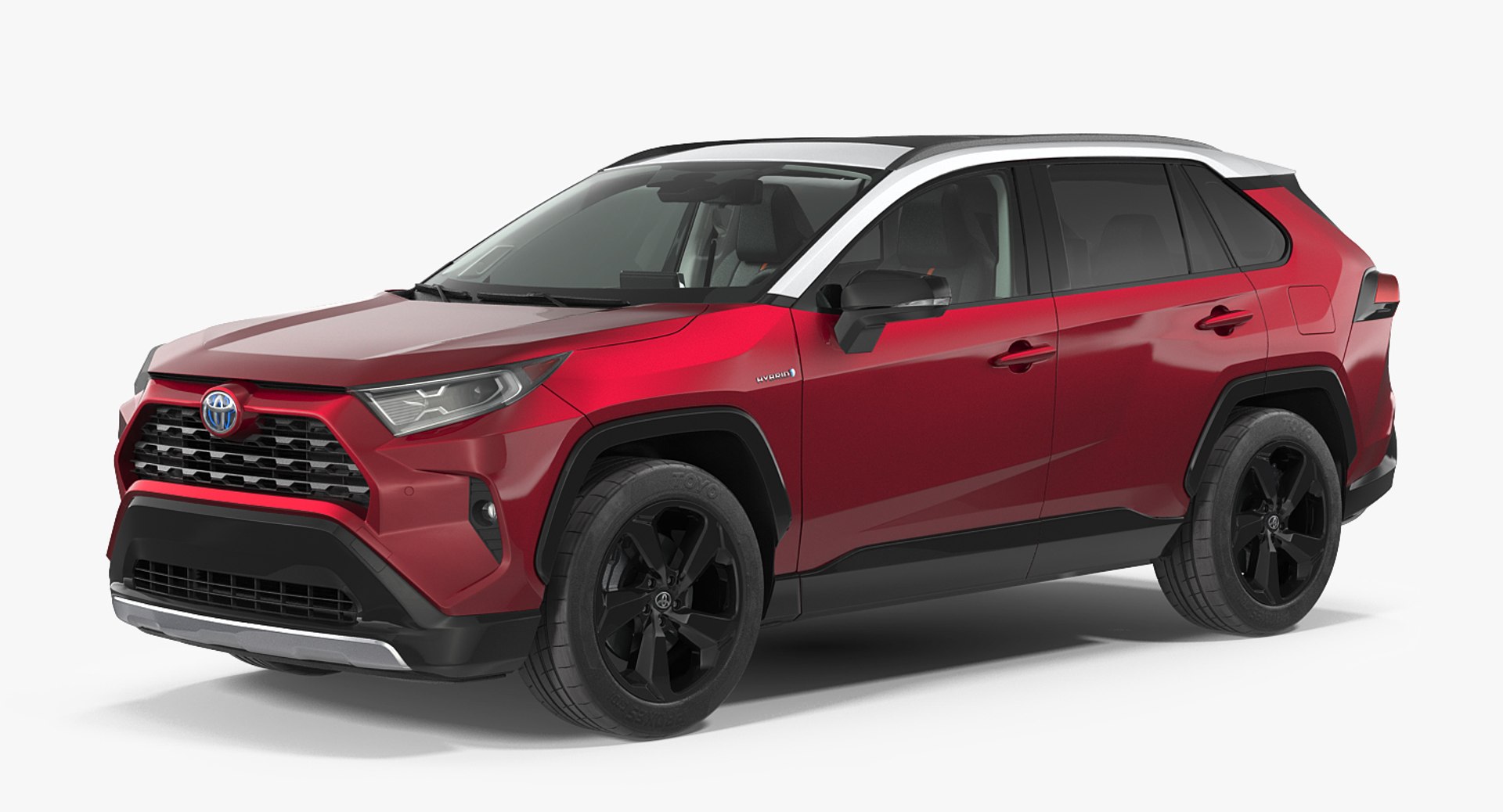 Toyota rav4 hybrid 2019 model - TurboSquid 1356448