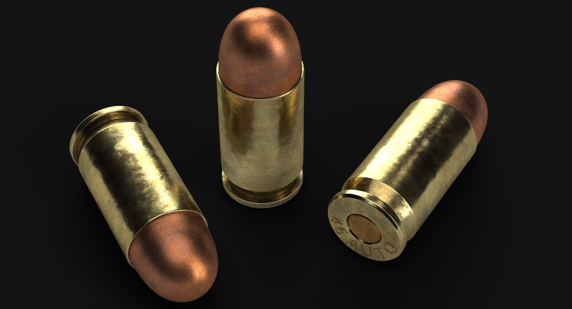 Make realistic looking bullets (.45 ACP) for props and cosplay! 