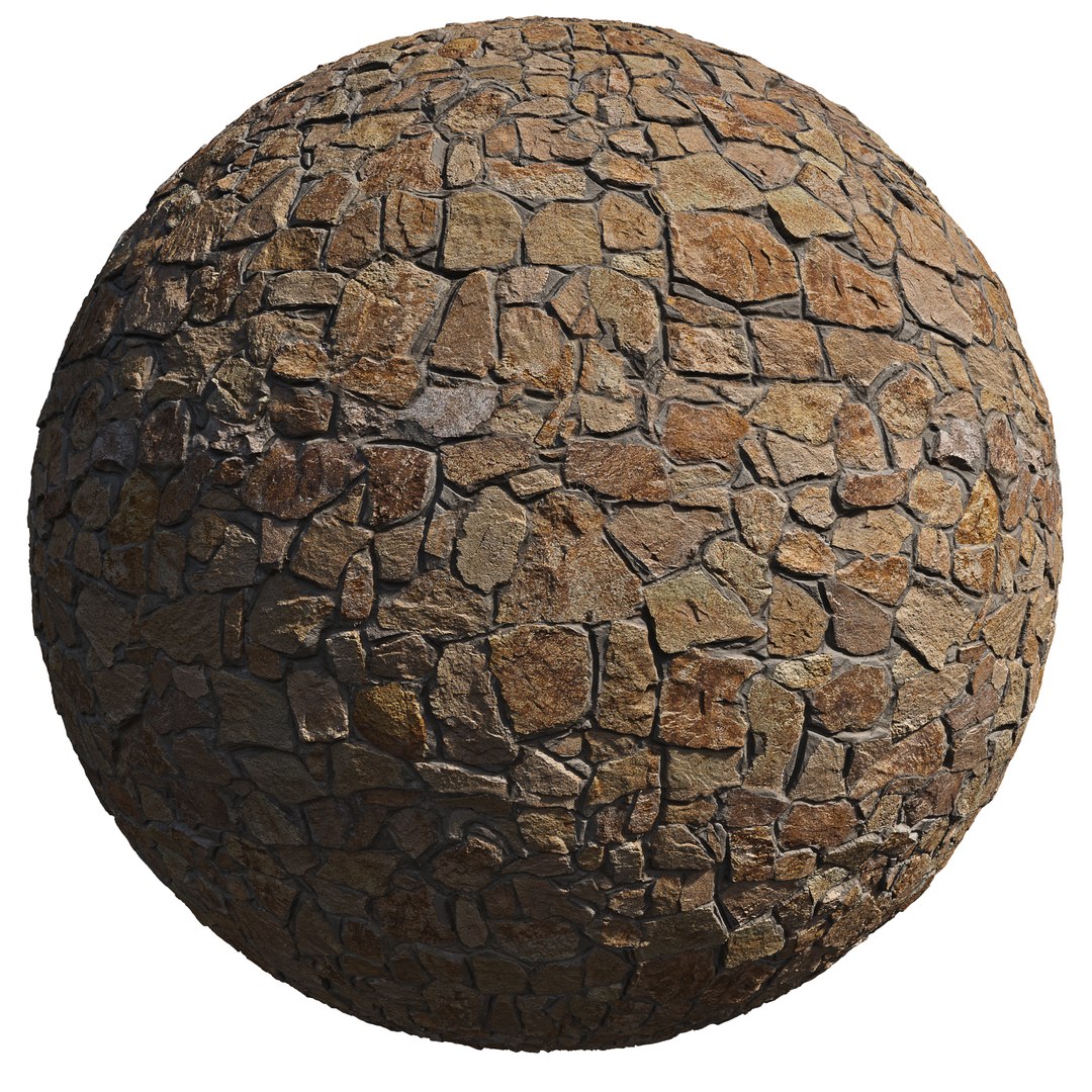 Old Rock Wall 3D Model - TurboSquid 1914944