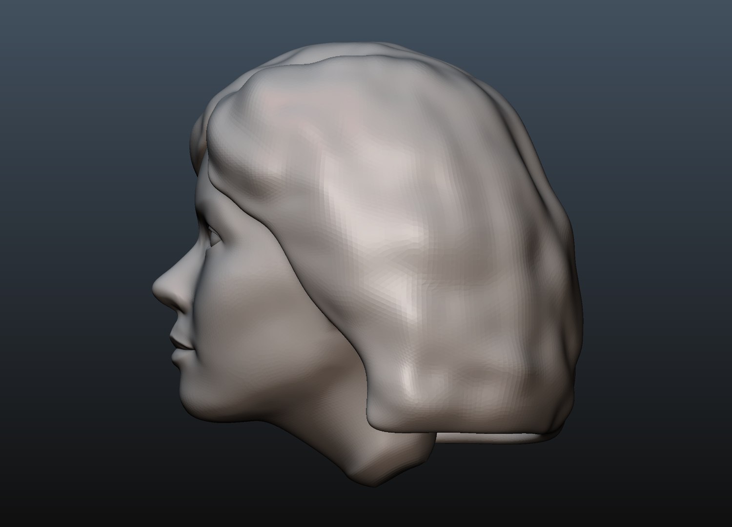 Female Head 3 3D Model - TurboSquid 1890653