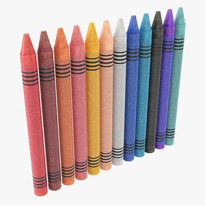 Crayon set model