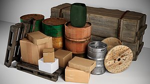 Warehouse or Game Equipment Pbr