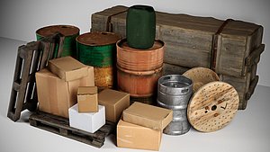 Warehouse or Game Equipment Pbr
