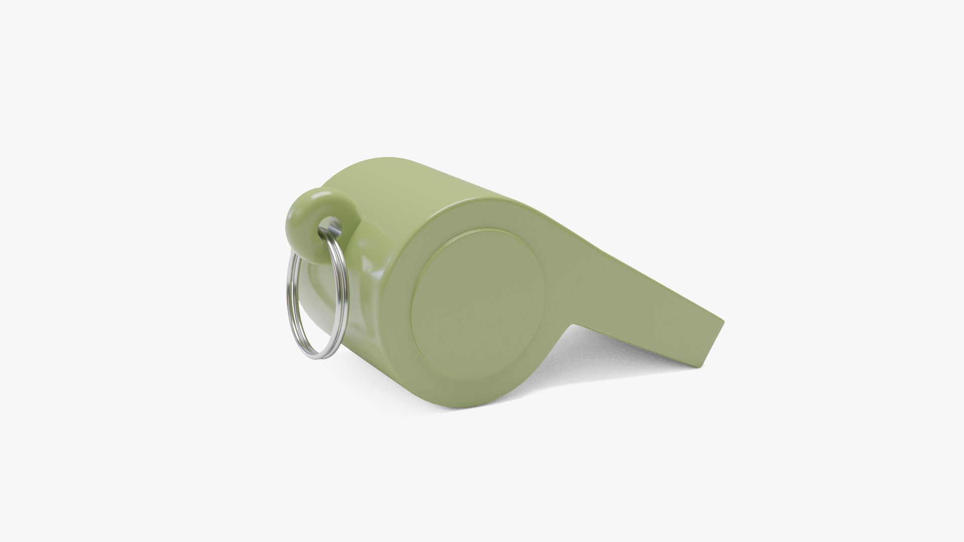 3D Model Green Whistle - TurboSquid 1968924