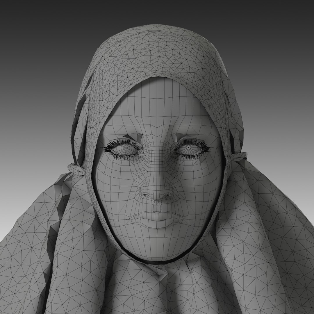 muslim woman 3D model https://p.turbosquid.com/ts-thumb/yZ/viLE04/IlCQ1dOH/khimar_head_wireframe/jpg/1496075504/1920x1080/fit_q87/8af790da8d71874cd3aa1f5531a9e968e7f4ceb4/khimar_head_wireframe.jpg