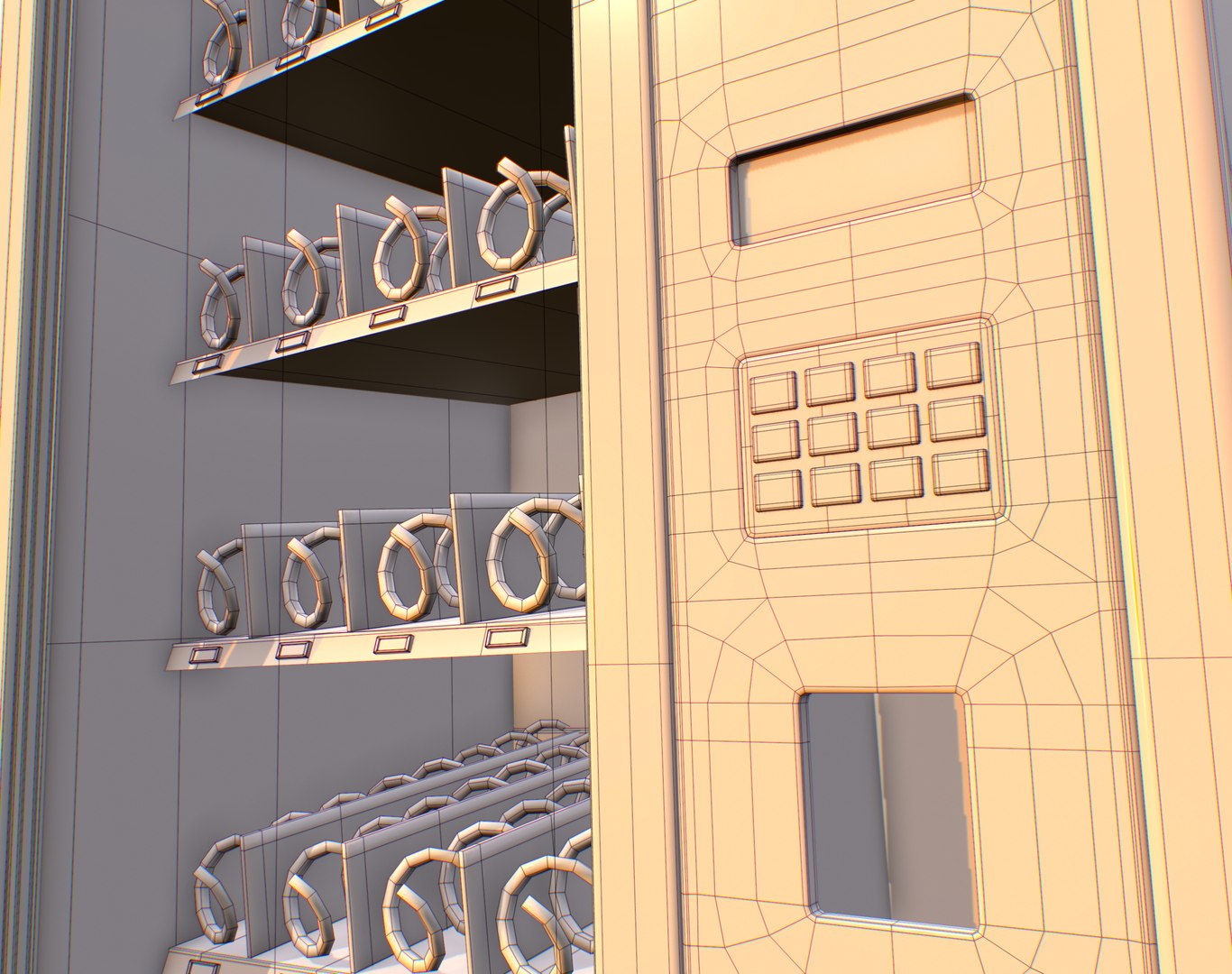 Rusty Vending Machine 3D Model - TurboSquid 2312381